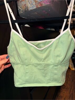Aerie Spaghetti Strap Crop Top - Bralette Style